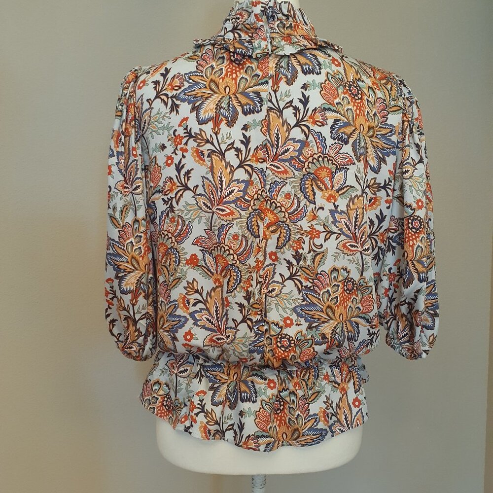 T Tahari Peplum Blouse - Picture 6 of 14